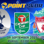 Prediksi Tottenham Hotspur Vs Liverpool Dalam EFL Cup Semi Finals 09 Januari 2025